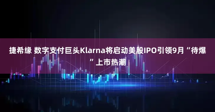 捷希缘 数字支付巨头Klarna将启动美股IPO　引领9月“待爆”上市热潮