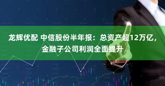 龙辉优配 中信股份半年报：总资产超12万亿，金融子公司利润全面提升